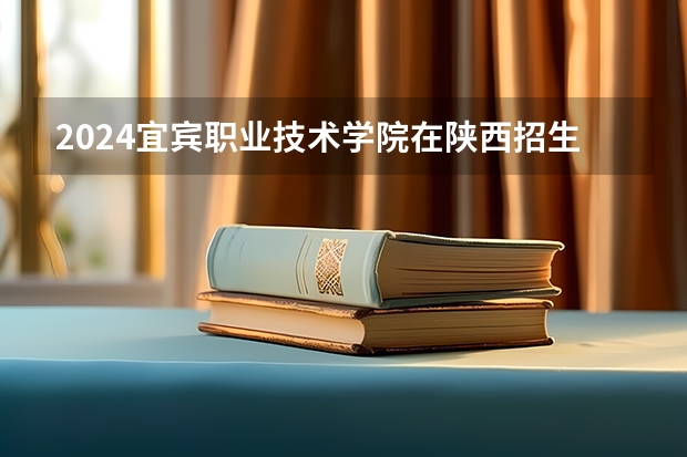 2024宜宾职业技术学院在陕西招生方案