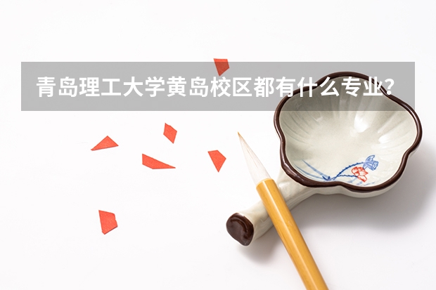 青岛理工大学黄岛校区都有什么专业？