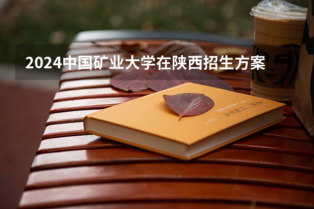 2024中国矿业大学在陕西招生方案