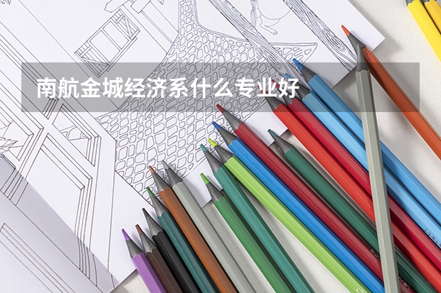 南航金城经济系什么专业好