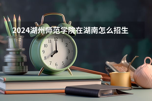 2024湖州师范学院在湖南怎么招生的