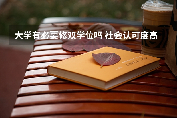 大学有必要修双学位吗 社会认可度高吗