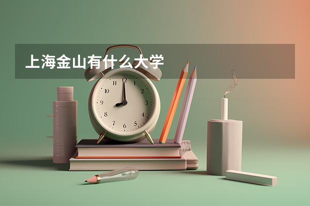 上海金山有什么大学