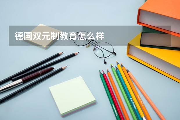 德国双元制教育怎么样