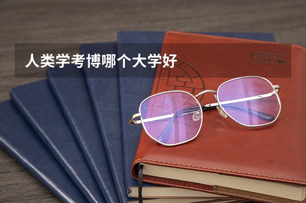 人类学考博哪个大学好