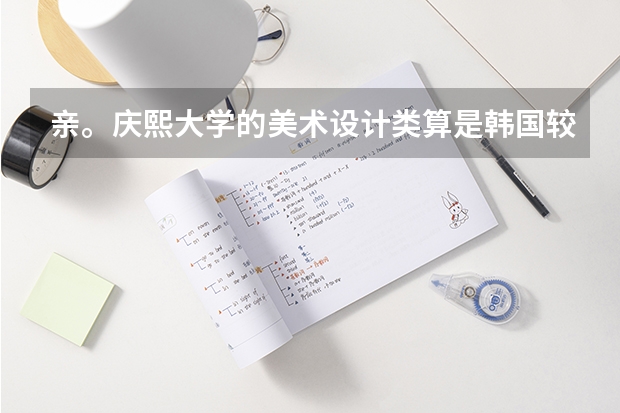亲。庆熙大学的美术设计类算是韩国较好的吗