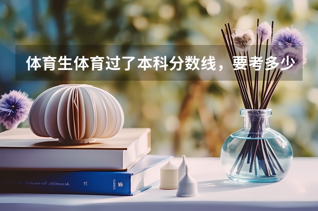 体育生体育过了本科分数线，要考多少分能上成都纺织高